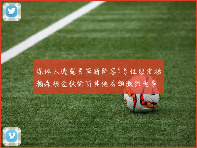 媒体人透露男篮新阵容5号位锁定杨瀚森胡金秋徐昕其他名额激烈竞争
